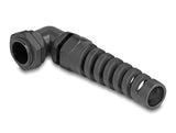 Delock Kabelverschraubung mit Zugentlastung 90° gewinkelt PG16 schwarz