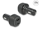 Delock Kfz Ladeadapter USB Type-C™ PD 3.0 und USB Typ-A mit 63 W