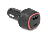 Delock Kfz Ladeadapter USB Type-C™ PD 3.0 und USB Typ-A mit 63 W