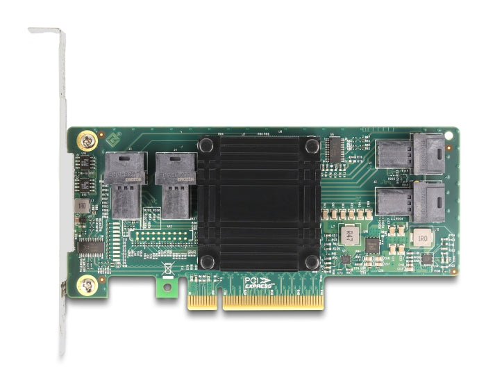Delock PCI Express x8 Karte zu 4 x intern SFF-8643 NVMe - Low Profile Formfaktor