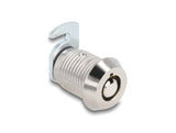 Navilock Zylinderhebelschloss für Geräteschränke mit Schlüssel - 13 mm / 0-90