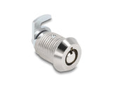 Navilock Zylinder Hebelschloss für Geräteschränke mit Schlüssel - 13 mm / 0-(-90)