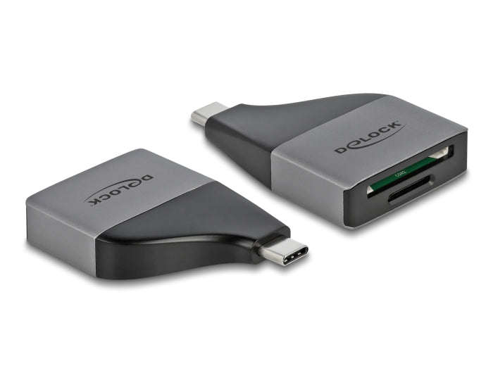 Delock USB Type-C™ Card Reader für SD / MMC + Micro SD Speicherkarten – kompaktes Design