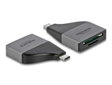 Delock USB Type-C™ Card Reader für SD / MMC + Micro SD Speicherkarten – kompaktes Design