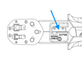 RJ45 Crimp+Cut Klingen Set 2 Stück für Delock 86450
