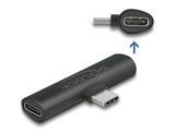 Delock Adapter USB Type-C™ zu 2 x USB Type-C™ PD schwarz