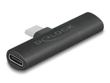Delock Adapter USB Type-C™ zu 2 x USB Type-C™ PD schwarz
