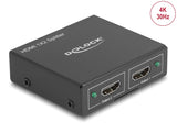 Delock HDMI Splitter 1 x HDMI in > 2 x HDMI out 4K
