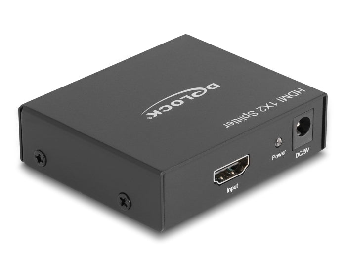 Delock HDMI Splitter 1 x HDMI in > 2 x HDMI out 4K