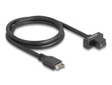 Delock USB 10 Gbps Kabel Typ-E Key A 20 Pin Stecker zu USB Type-C™ Buchse zum Einbau 70 cm