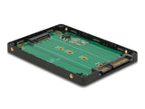 Delock 2.5″ Konverter SATA 22 Pin > M.2 mit Gehäuse