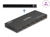 Delock HDMI Switch 5 x HDMI in zu 1 x HDMI out 8K 60 Hz