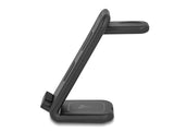Delock Wireless Charger 3 in 1 mit 2 Ladespulen 5 W / 5 W / 15 W