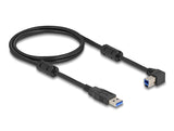 Delock USB 5 Gbps Kabel Typ-A Stecker zu Typ-B Stecker 90° links gewinkelt 1 m