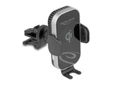 Delock Wireless Car Charger Smartphone Halterung mit Ladefunktion und Kühlung 15 W - Qi