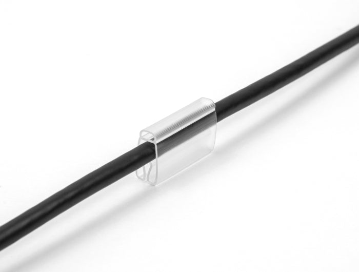 Delock Kabelmarkierer für Kabeldurchmesser 6 - 10 mm 50 Stück transparent