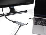 Delock USB Type-C™ Adapter zu HDMI 4K 60 Hz und Headset und Mikrofonschluss + USB Type-C™ PD 95 W