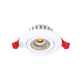DOTLUX LED-Einbaustrahler 7W Konv dim ws 6650-199060 dim 1LED 2700-4000K ws ws