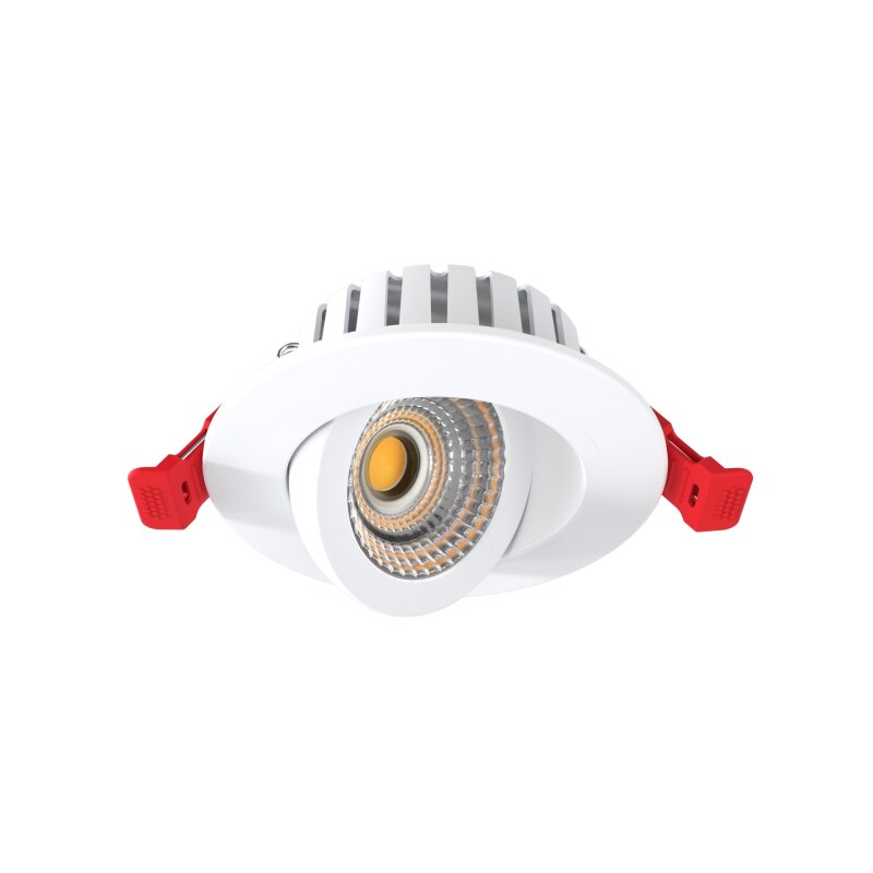 DOTLUX LED-Einbaustrahler 7W Konv dim ws 6650-199060 dim 1LED 2700-4000K ws ws
