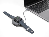 Delock USB Type-C™ Aufrollladekabel für Apple Watch 1 m grau magnetisch