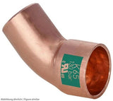 Bogen 45 Grad K5040 2-1/8" löt i/a K65 (Kupferlegierung)