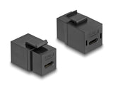 Delock Keystone Modul USB 2.0 Type-C™ Buchse zu Buchse schwarz