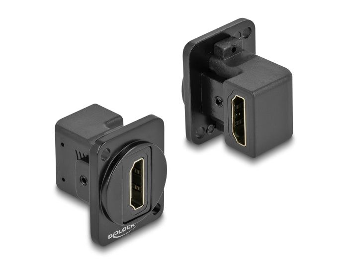 Delock D-Typ Modul HDMI-A 90° gewinkelt Buchse zu Buchse