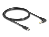 Delock USB Type-C™ Stromkabel zu DC 4,0 x 1,7 mm Stecker gewinkelt 1,5 m