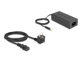 Delock PoE+ Medienkonverter 10/100/1000Base-T zu SFP