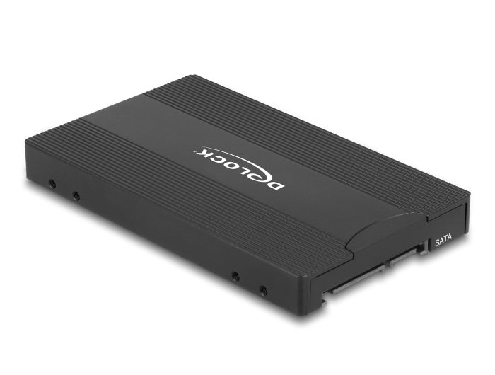 Delock Konverter M.2 Key M NVMe SSD zu U.2 oder M.2 Key B SATA SSD zu SATA - werkzeugfrei