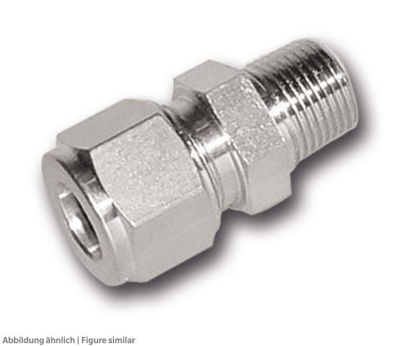 Einschraub-Verschraubung 1.4401 22mm x 1 NPT
