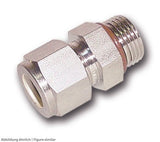 Einschraub-Verschraubung 1.4404 6mm x 7/16"-20 UNF Schraderstutzen
