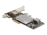 Delock PCI Express x4 Netzwerkkarte 10 Gigabit LAN 1 x RJ45 mit PoE+ IOI