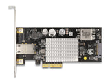Delock PCI Express x4 Netzwerkkarte 10 Gigabit LAN 1 x RJ45 mit PoE+ IOI