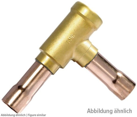 Rückschlagventil Sanhua YCVS 20 Eckausf.22mm&7/8"löt, DP stand. 0,1bar,A1/A2L/A3