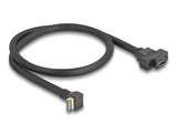 Delock Kabel USB 10 Gbps Typ-E Key A 20 Pin Stecker > USB 10 Gbps USB Type-C™ Buchse zum Einbau 45 cm