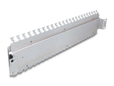Delock 19″ Kabelabfangschiene für Netzwerkkabelverbinder mit LSA Anschluss 24 Port Metall