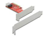 Delock PCI Express x4 Karte zu 1 x intern SFF-8654 4i NVMe - Low Profile Formfaktor