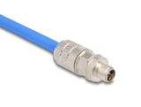 Delock M12 Stecker X-kodiert 8 Pin feldkonfektionierbar Cat.6A