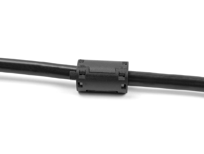 Delock Ferritkern / Ferritring für Rundkabel 11 mm 2 Stück schwarz