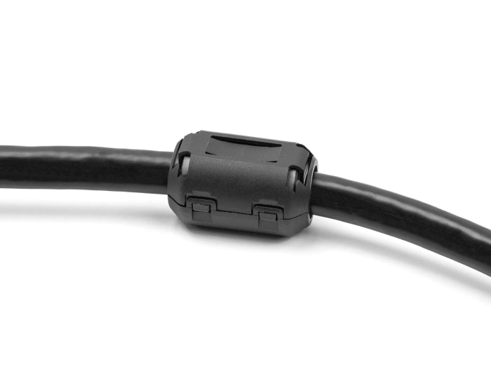 Delock Ferritkern / Ferritring für Rundkabel 13 mm 2 Stück schwarz