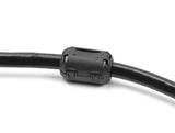 Delock Ferritkern / Ferritring für Rundkabel 13 mm 2 Stück schwarz