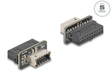 Delock USB 5 Gbps Adapter Pfostenbuchse zu intern Typ-E Key A Buchse
