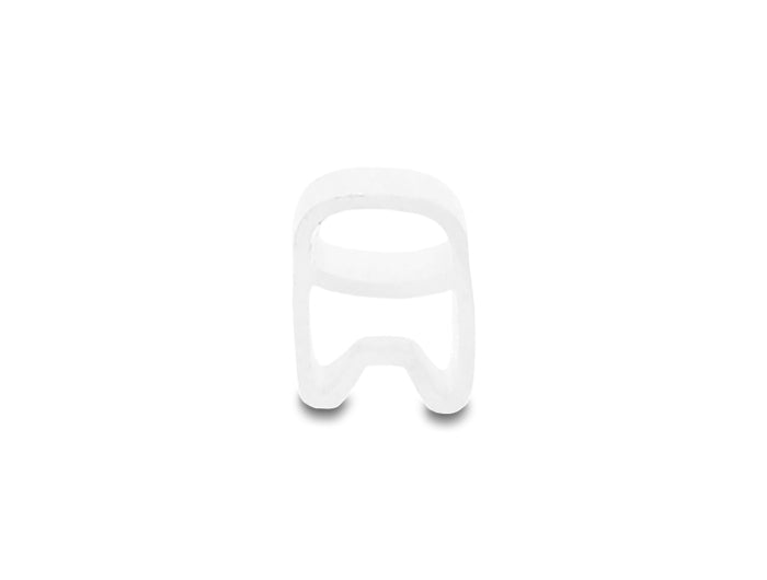Delock Kabelmarkierer für Kabeldurchmesser 1,5 - 2,5 mm 50 Stück transparent