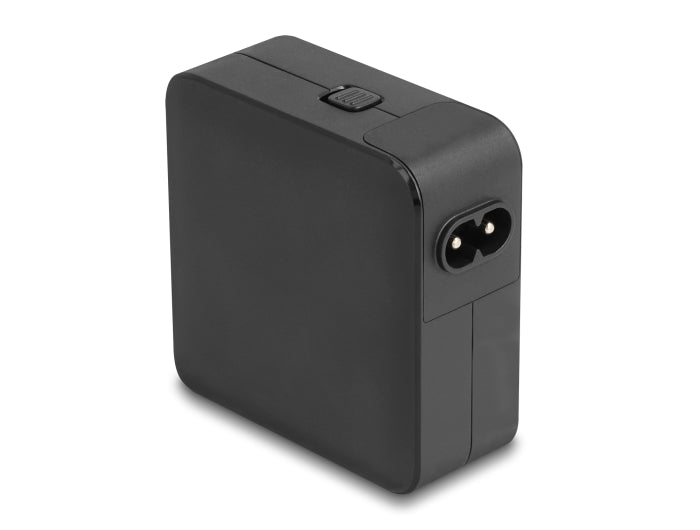 Delock USB GaN Ladegerät 2 x USB Type-C™ PD 3.0 mit 65 W inklusive Strom-Adapter für EU / US / UK