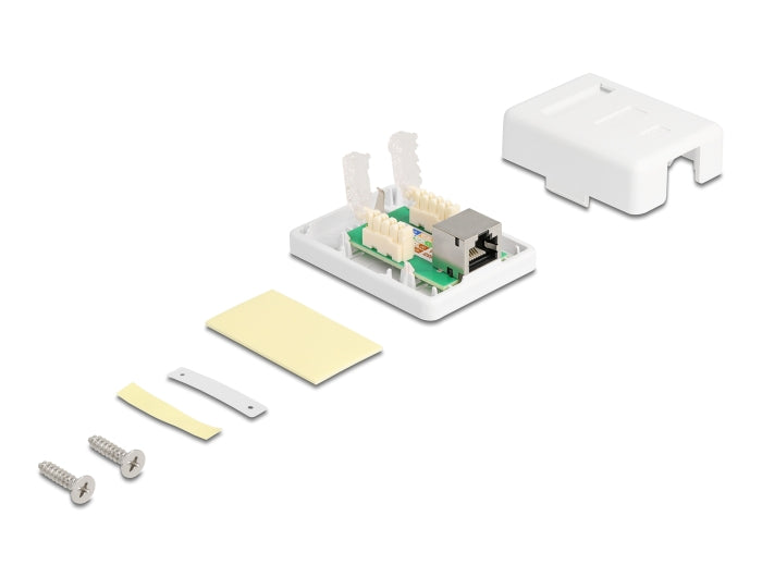Delock Netzwerk Anschlussdose 1 Port Cat.6