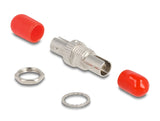 Delock LWL Kupplung ST Simplex Buchse zu ST Simplex Buchse Metall