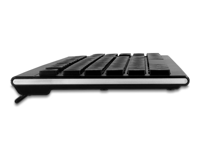 Delock USB Tastatur kabelgebunden 1,5 m schwarz (Water-Drop)