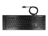 Delock USB Tastatur kabelgebunden 1,5 m schwarz (Water-Drop)