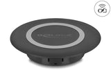 Delock Wireless Charger 15 W für Tischeinbau schwarz